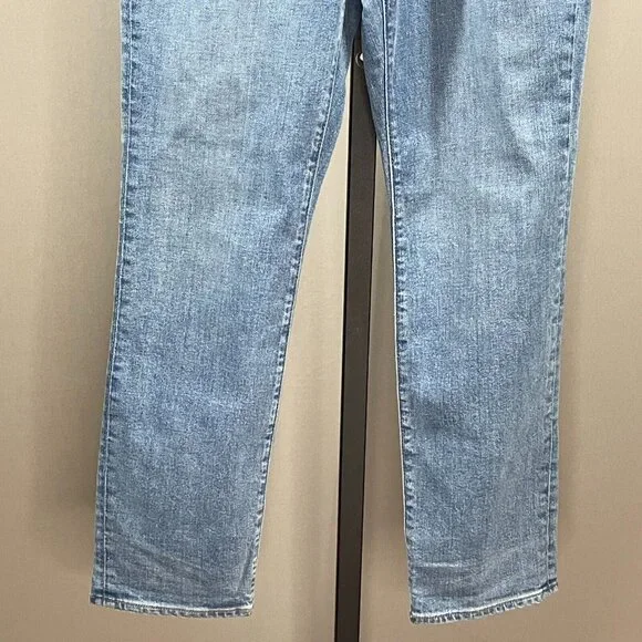 NEW J Crew Jeans Womens 25 blue denim straight boyfriend fit preppy casual - Picture 3 of 10